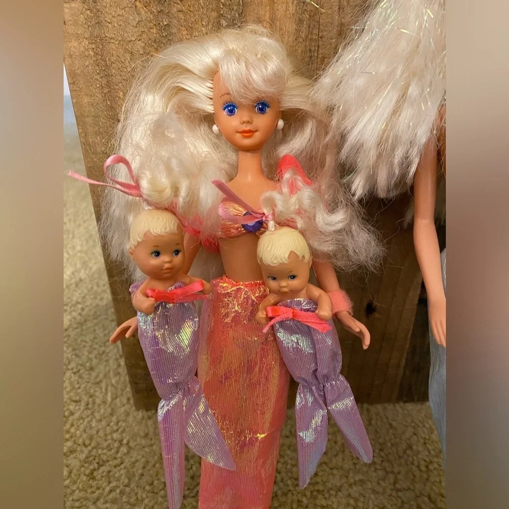 Rare Vintage Mermaid Barbie and Skipper - Picture 2 of 7